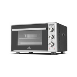 İtimat 7022 40LT Siyah Gri Köşeli Fırın