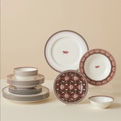 Karaca Forever Bone Agra 24 Parça 6 Kişilik Yemek Takımı