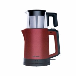 Lorenzo Çay Makinesi (1.8 Lt x 1 Lt) 1500W Harman Kırmızı