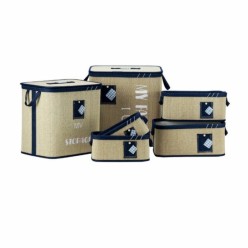 Arow Kare Bambu Sepet Seti 6'lı