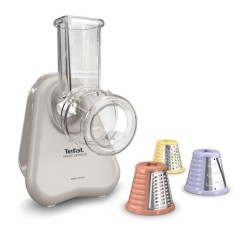 Tefal Fresh Express Rende Doğrayıcı – Açık Gri