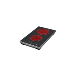 Simfer 3045 Elektrikli Siyah Cam İkili Set Üstü Ocak