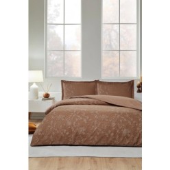 Özdilek Barocco Ranforce Çift Kişilik Nevresim Takımı Taba