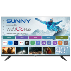Sunny SN43FMLN-W02S 43 İnç Full HD webOS Smart LED TV