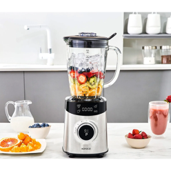 Karaca Dijital Ekran Inox Smoothie Blender Silver 1800W