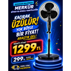 Minisan Maximus Merkür 16'' Ayaklı Vantilatör