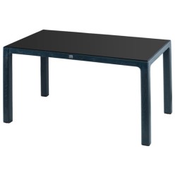 Comfort Masa Düz Zambak 90x150 Camlı Koyu Yeşil