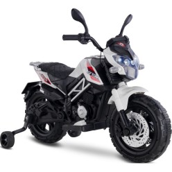 Ümit 447 Motocross 12V Akülü Motor Beyaz  