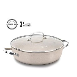 KORKMAZ A1264 Granita 28x7.5 cm Kısa Tencere