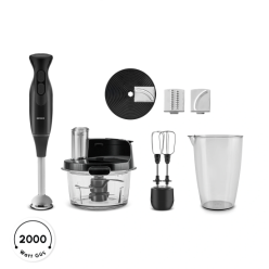 KARACA Pro Multimax 6in1 Onyx Black 2000 W Mutfak Robotu