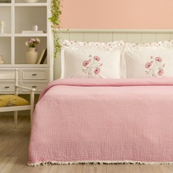 Karaca Home Alvero %100 Pamuk Nish Set Çift Kişilik Pike Takımı Multicolour