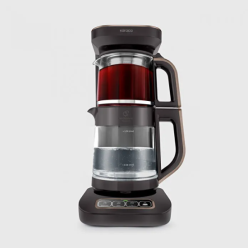 Karaca Çaysever Robotea Pro Connect 4 in 1 Konuşan Cam Çay Makinesi Walnut Brown