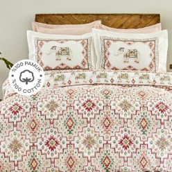 Karaca Home Avonos Sarı Çift Kişilik Nevresim Takımı