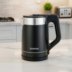 Lorenzo Amore Paslanmaz Çelik Elektrikli Su Isıtıcı (Kettle)