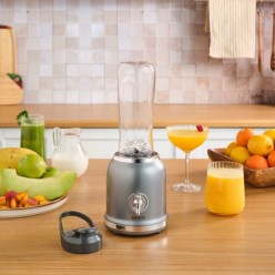 Karaca Retro Personal Kişisel Smoothie Blender Grey