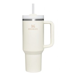 Karaca Stanley The Quencher FlowState Tumbler Pipetli Termos Bardak 1,18 L Krem
