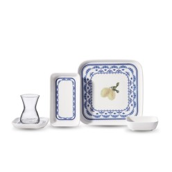 Korkmaz Plaza Collection A8854-1 25 Parça 6 Kişilik Kahvaltı Takımı