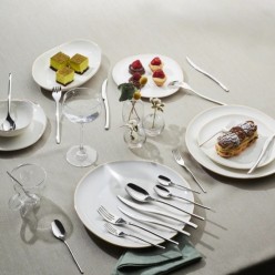 Karaca Dora 316+ Çelik 84 Parça 12 Kişilik Premium Çatal Kaşık Bıçak Seti Kutulu