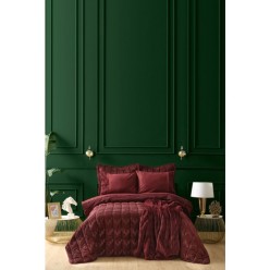 Karaca Home Alba Boho Bordo 8 Parça Çeyiz Seti