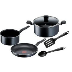 Tefal Titanyum 1X Starter İndüksiyon Tabanlı 6 Parça Tencere ve Tava Seti