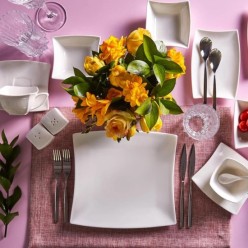 Karaca Perfect White Porselen 32 Parça 6 Kişilik Kahvaltı/Servis Takımı