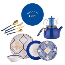 Neva N2937 Yakamoz Dolunay 3 Öğün 1 Set