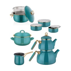 Neva N2951 Emaye Kombinim Set Mentol