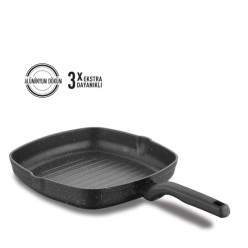 Korkmaz Ornella 28x28 cm Kare Grill Tava A1120