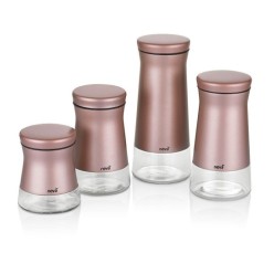 Neva N2489 Sweet Maxi Rose Chocolate 4'lü Kavanoz Seti